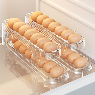 #Plastic egg drawer storage box