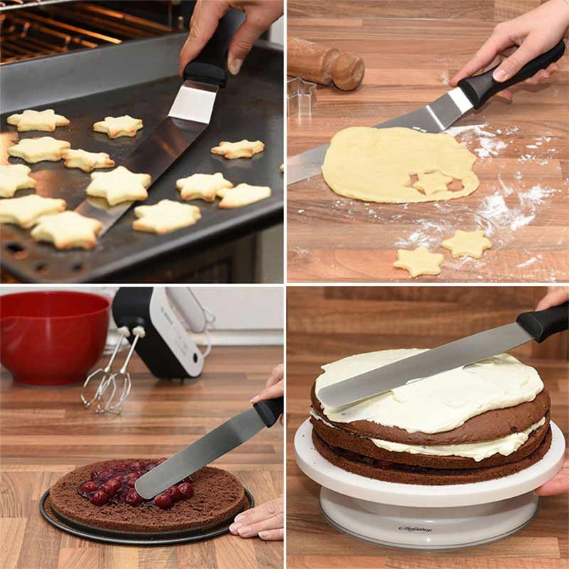 Kitchen cake cream scraper 