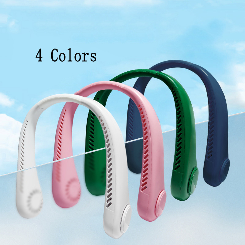 Summer Air Conditioning Neck Hanging Fan